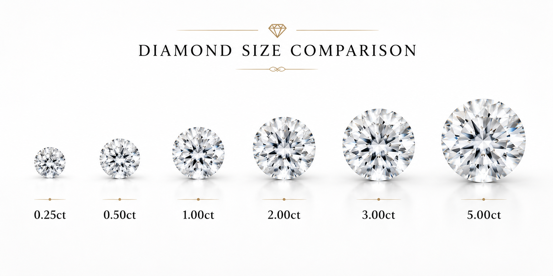 Diamond Carat Scale