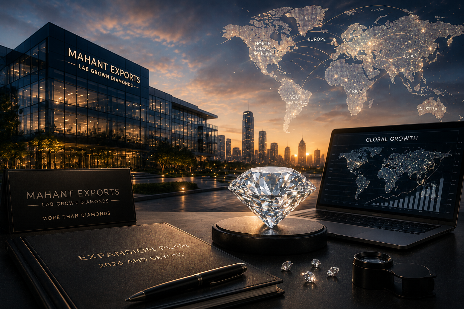 Mahant Exports vision for global diamond industry leadership in 2026